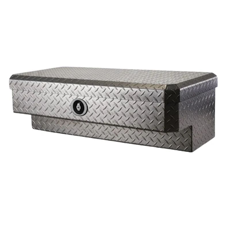 Merritt Side Mount Low Side Box, Diamond Plate Single, 18″ x 16″ x 36″, Bare Metal Model 710521-111