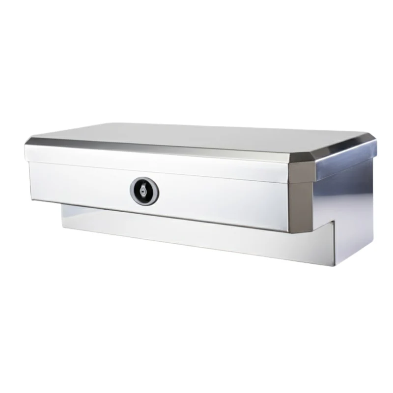 Merritt Side Mount Low Side Box, Smooth Single, 18″ x 16″ x 36″, Gloss Aluminum Model 710521-222