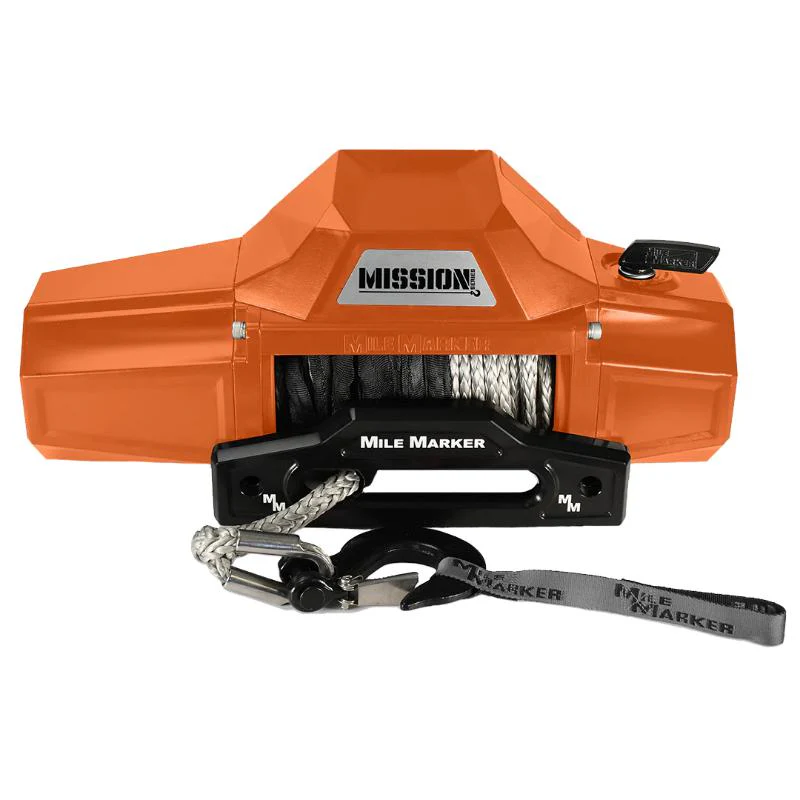 Mile Marker Mission Series 10K 10000 LB. Winch With Synthetic Rope Model 78-53246 - Image 10