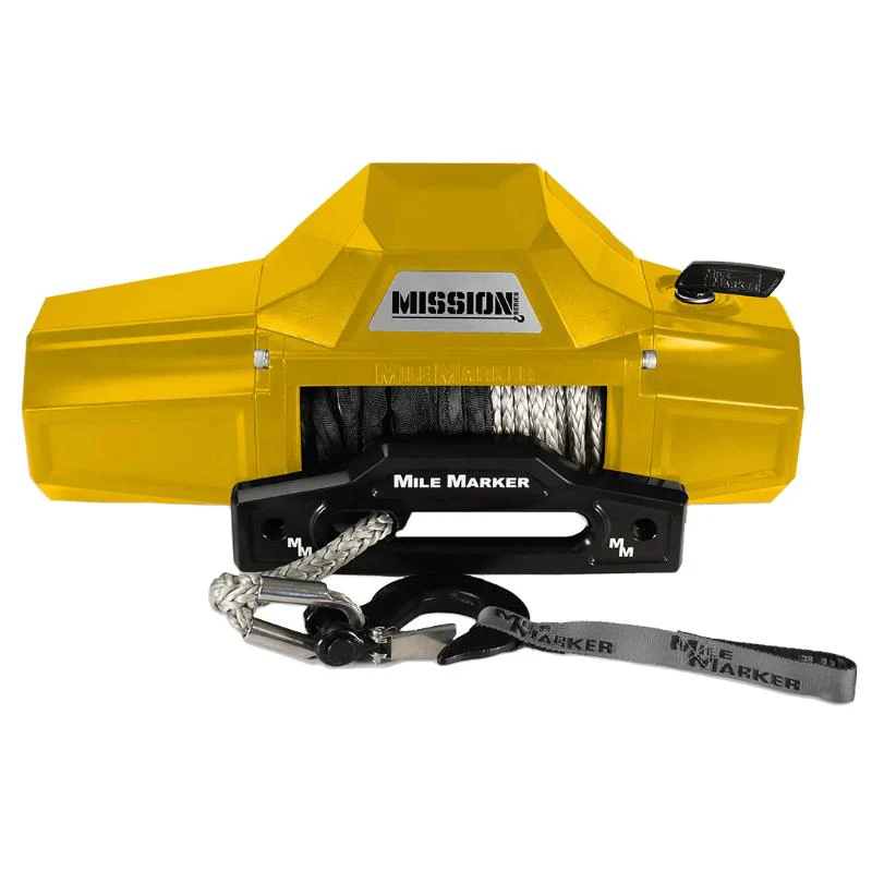Mile Marker Mission Series 12K 12000 LB. Winch With Synthetic Rope Model 78-53251 - Image 8