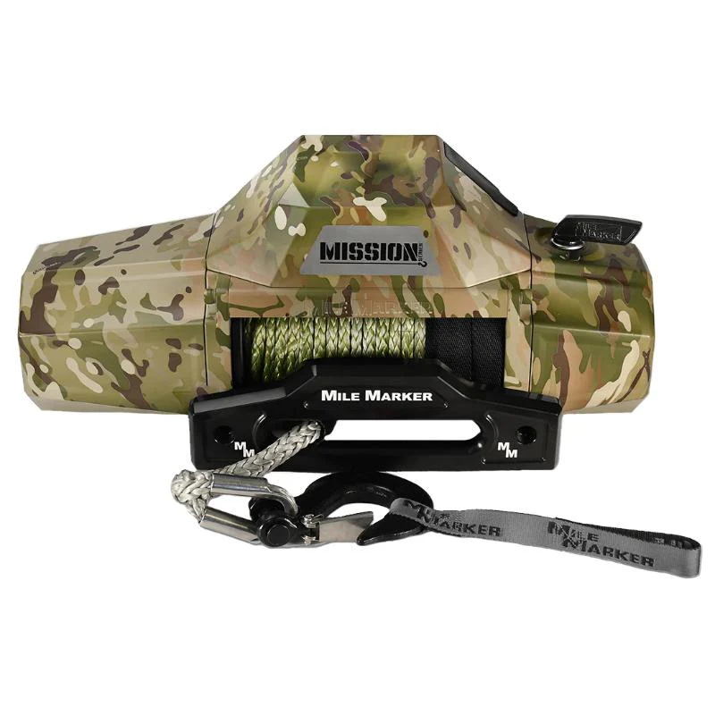Mile Marker Mission Series 8K 8000 LB. Winch With Synthetic Rope Model 78-53141 - Image 11