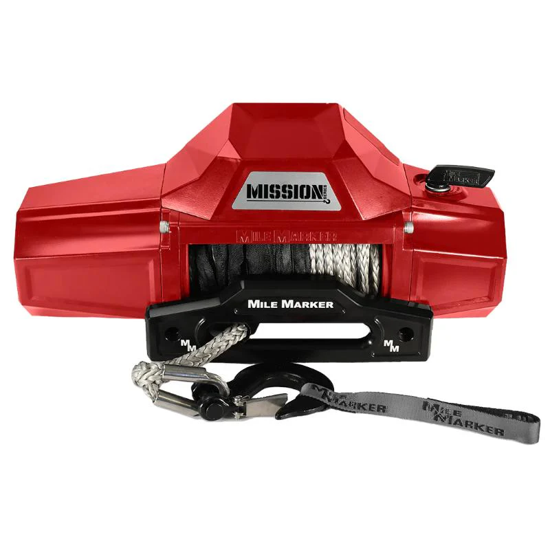 Mile Marker Mission Series 8K 8000 LB. Winch With Synthetic Rope Model 78-53141 - Image 4