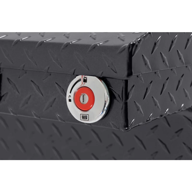 Weather Guard Crossover Tool Box Gray Aluminum Midsize Low Profile Model 131-6-04 - Image 5