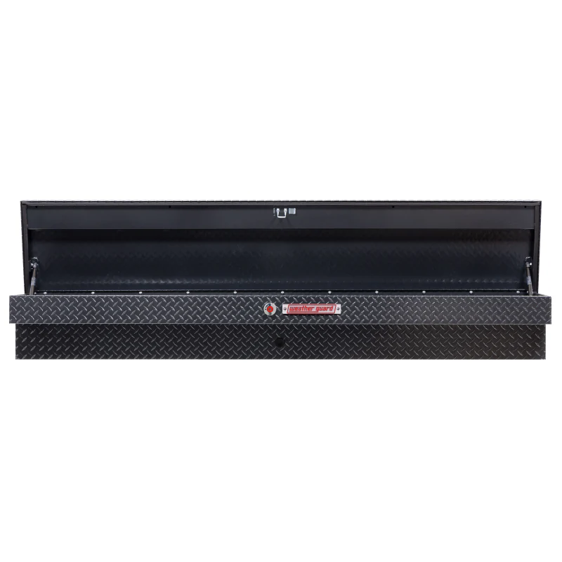 Weather Guard Side Mount Tool Box Gray Aluminum 87X17X13 Model 164-6-04 - Image 3