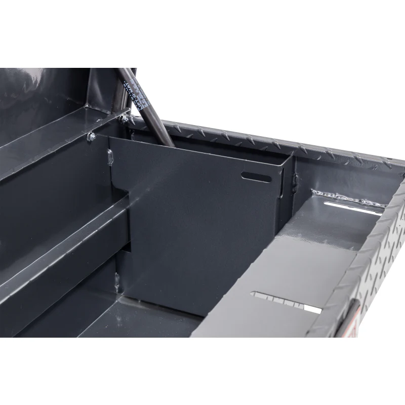 Weather Guard Side Mount Tool Box Gray Aluminum 87X17X13 Model 164-6-04 - Image 9