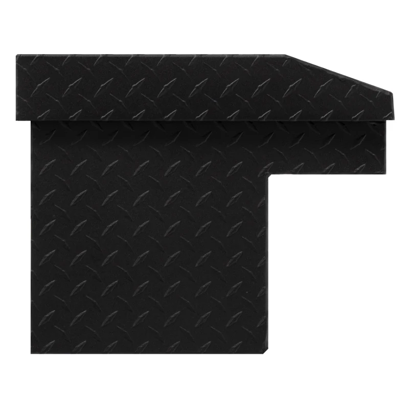 Weather Guard Side Mount Tool Box Low Profile Textured Matte Black Aluminum 41X17X13 Model 180-52-04 - Image 6