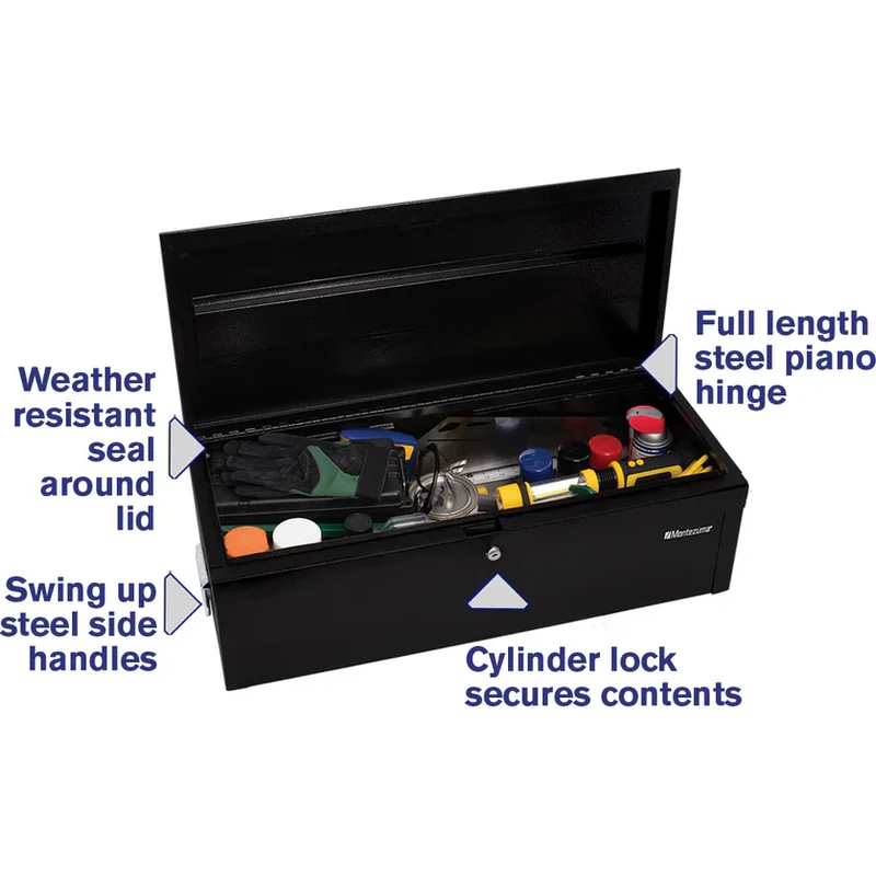 Montezuma 30 In. Steel Utility Box MKDB30B - Image 4