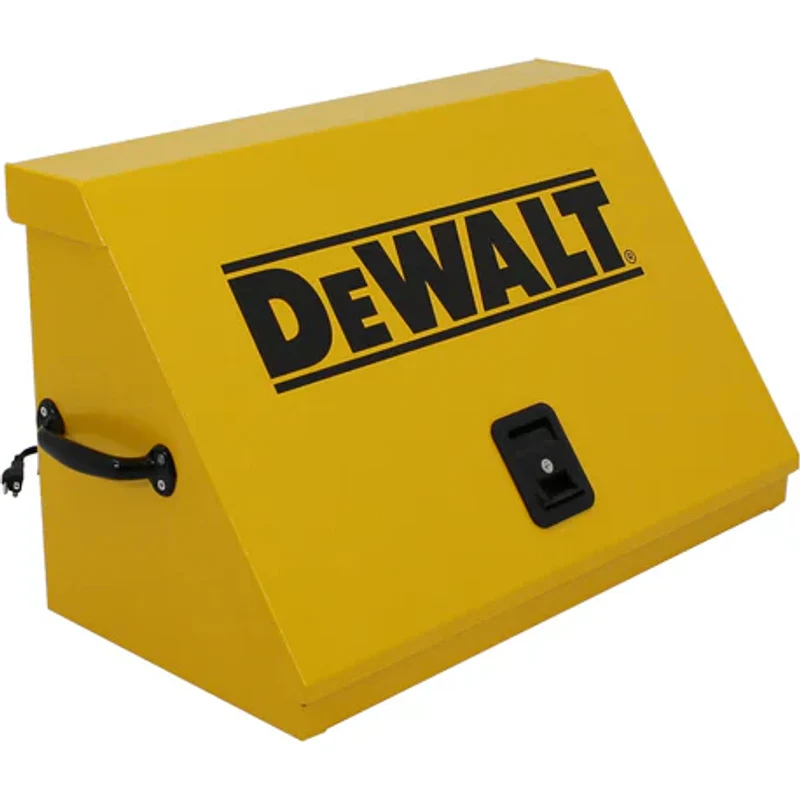 Montezuma 30 x 15 In. Steel Dewalt Triangle® Toolbox Yellow Top Mount Toolbox DXTB30YY - Image 11