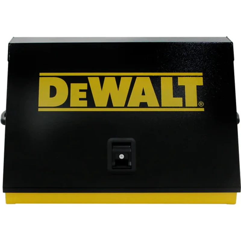 Montezuma 30 x 15 In. Steel Triangle® Toolbox Yellow/Black Top Mount Toolbox DXTB30BY - Image 8