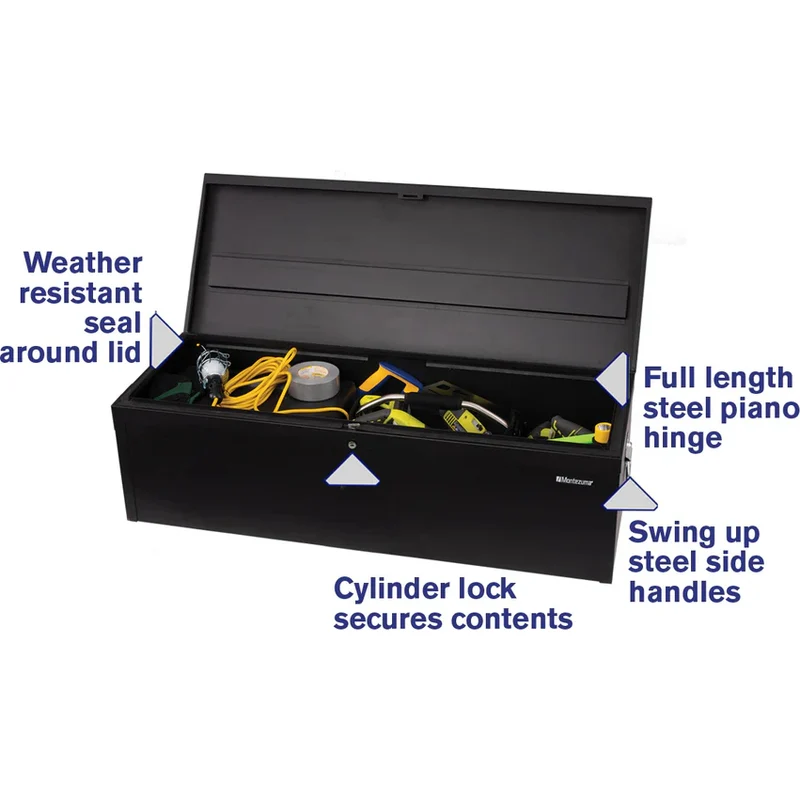 Montezuma 42 In. Steel Utility Box MKDB42B - Image 4