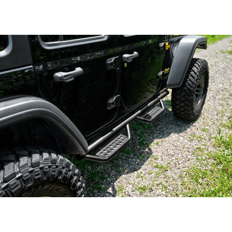 N-Fab Side Steps RS Textured Black Steel Model 507416412 - Image 5