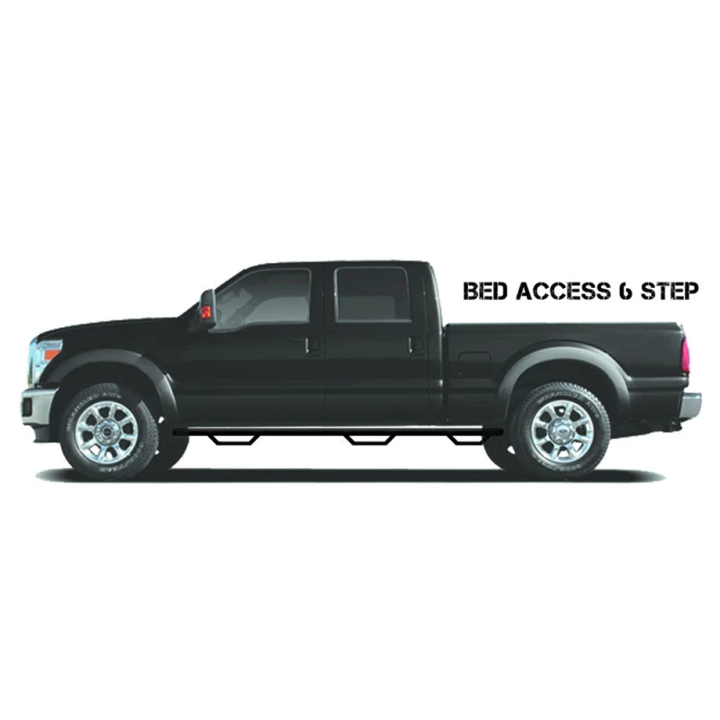 N-Fab Side Steps Wheel To Wheel Textured Black Steel Model D20100CC-6-TX - Image 5