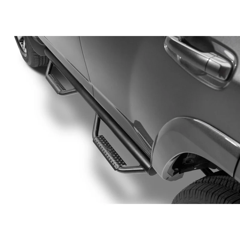 N-Fab Side Steps Wheel To Wheel Textured Black Steel Model T1360R - Image 5