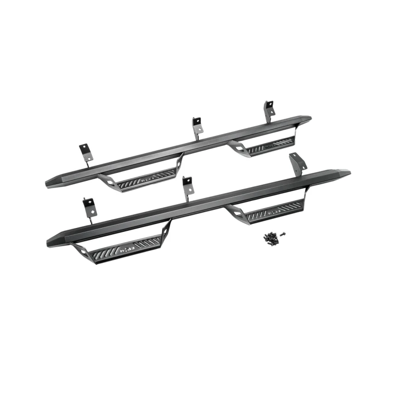 N-Fab Predator Pro Side Steps Textured Black Aluminum Model PRF2172B-TX
