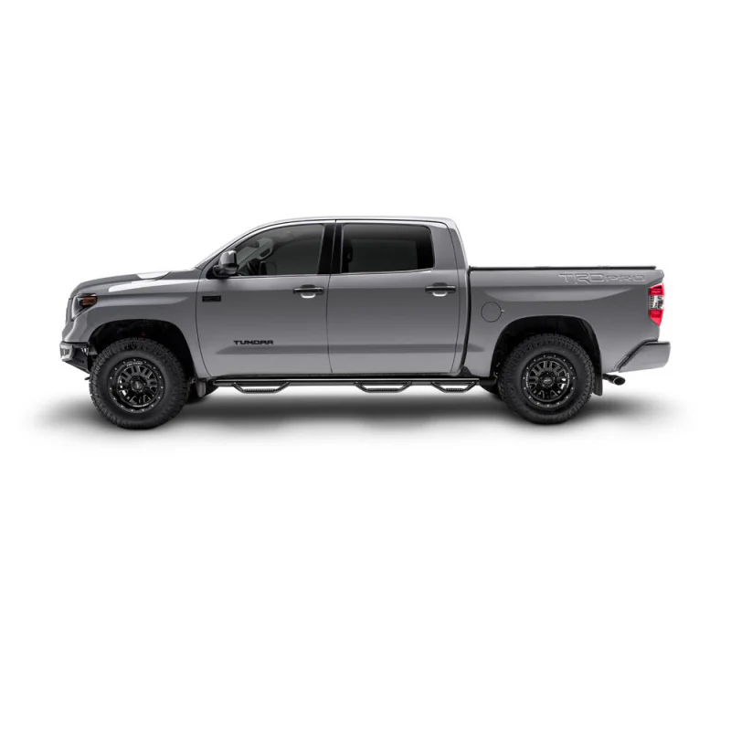 N-Fab Wheel To Wheel Side Steps Gloss Black Steel Model D10103CC-6 - Image 4