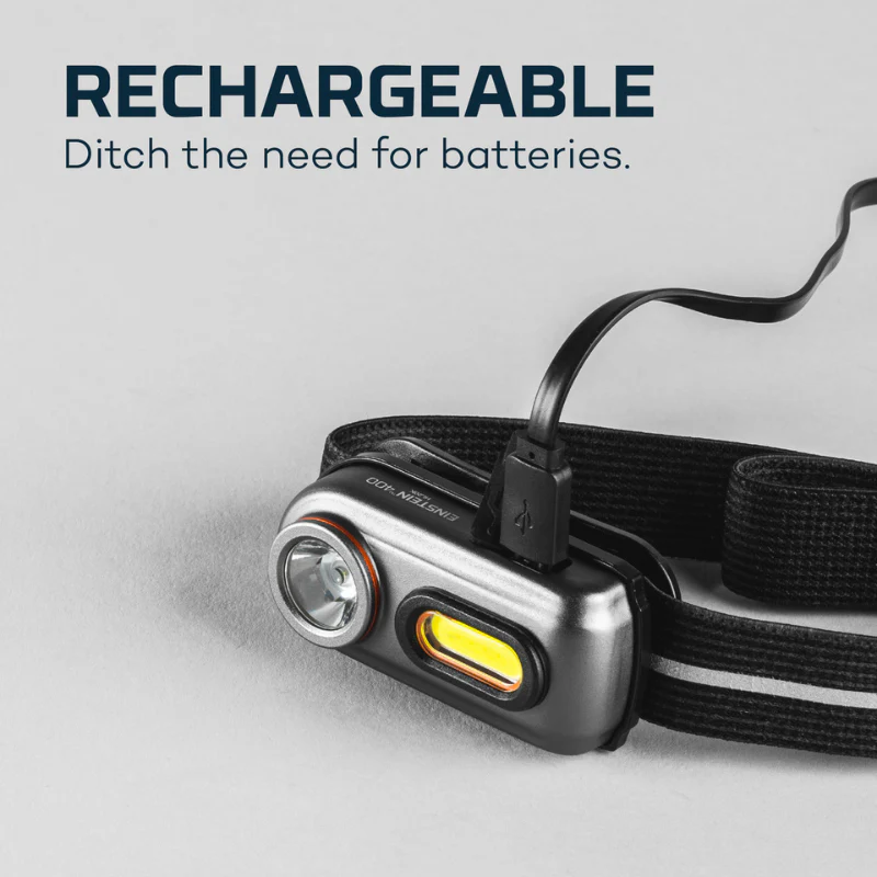 NEBO Einstein Rechargeable 400 Lumen Headlamp Model NEB-HLP-0005 - Image 4