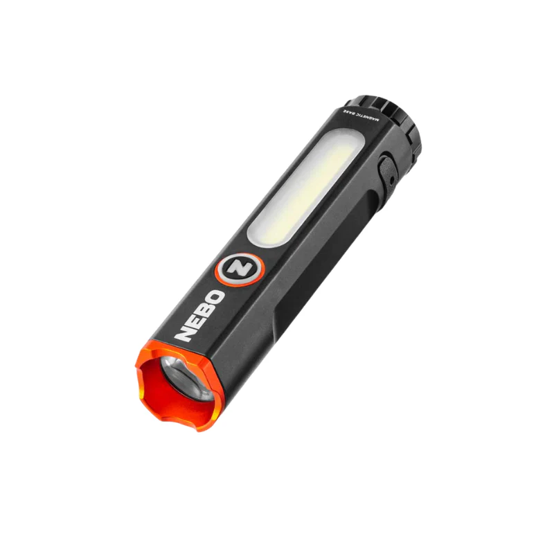 NEBO Mini Larry 500 Lumen Flashlight and Work Light 450 Lumen Model NEB-POC-1004