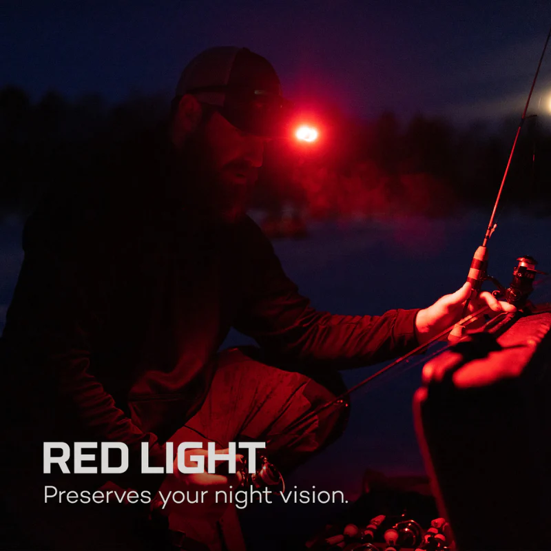 NEBO Mycro 500+ Lumens USB-C Rechargeable Headlamp and Cap Light With Turbo Mode Model NEB-HLP-1005 - Image 4