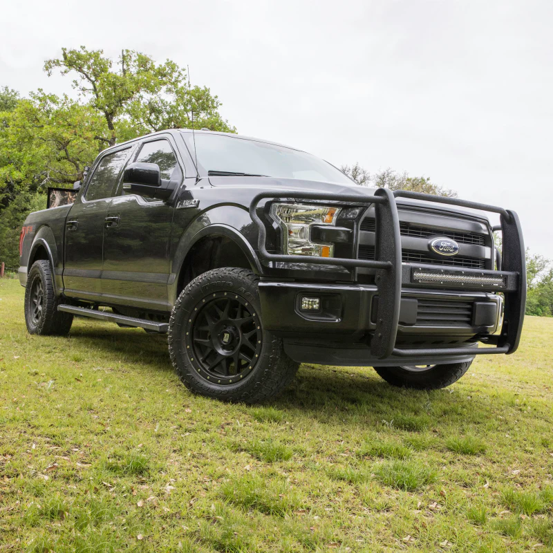 ARIES Pro Series Black Steel Grille Guard, Select Ford F-150 Model P3066 - Image 12