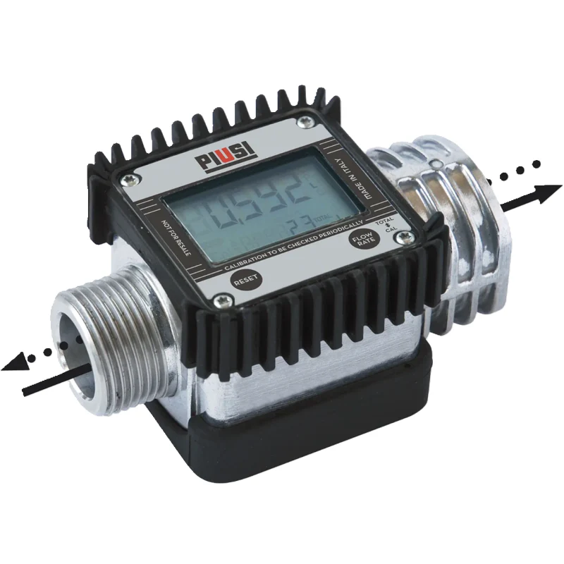 PIUSI K24-0 Digital Fuel Flow Meter 2-30 GPM 1" NPT Model F0040802A