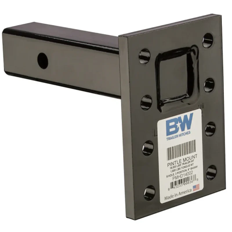 B&W Trailer Hitches Pintle Mount 16K 8 Hole Model PMHD14002