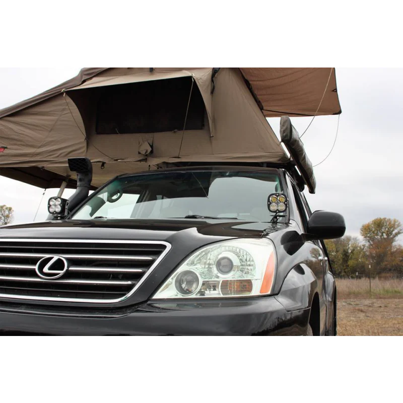 Rago Fabrication 2002-2009 1st Generation Lexus GX470 Ditch Light Mounts Model R0209LGXDIT - Image 6