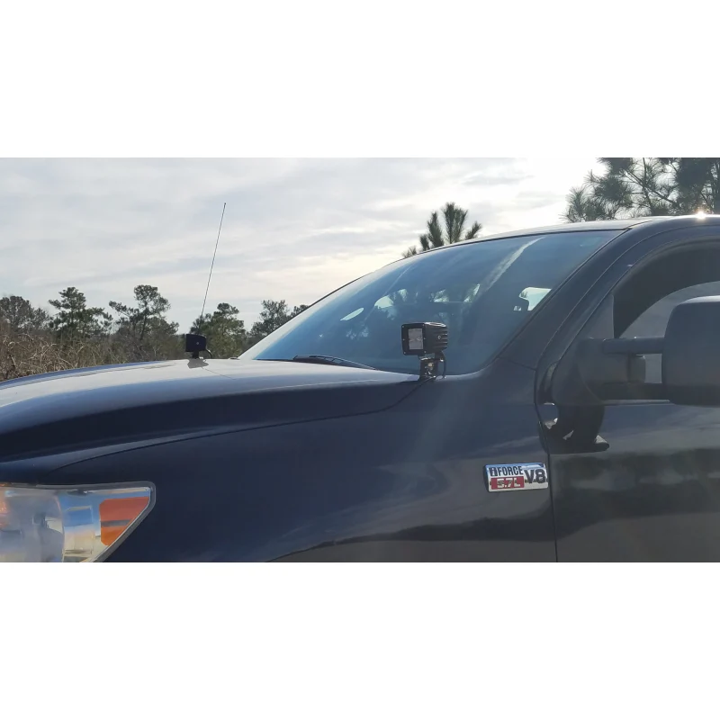 Rago Fabrication 2007-2013 2nd Gen Toyota Tundra Ditch Light Mounts Model R0713TTUNDIT - Image 6