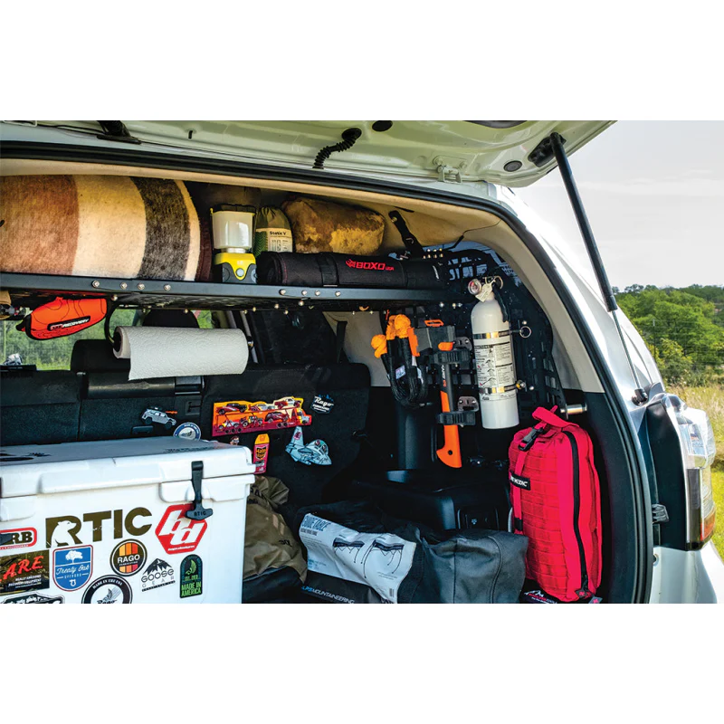 Rago Fabrication 2010-2022 5th Gen Toyota 4Runner Molle Storage Panel Shelf Model R1019T4RURCS - Image 10