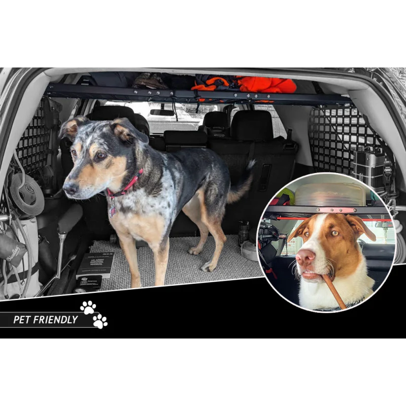 Rago Fabrication 2010-2022 5th Gen Toyota 4Runner Molle Storage Panel Shelf Model R1019T4RURCS - Image 7