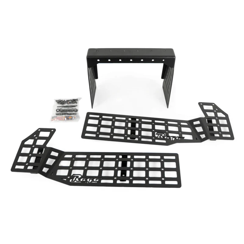 Rago Fabrication 2010-2023 5th Gen Toyota 4Runner Center Console Molle Storage Panel Model R1019T4RUNCCMP-P - Image 6