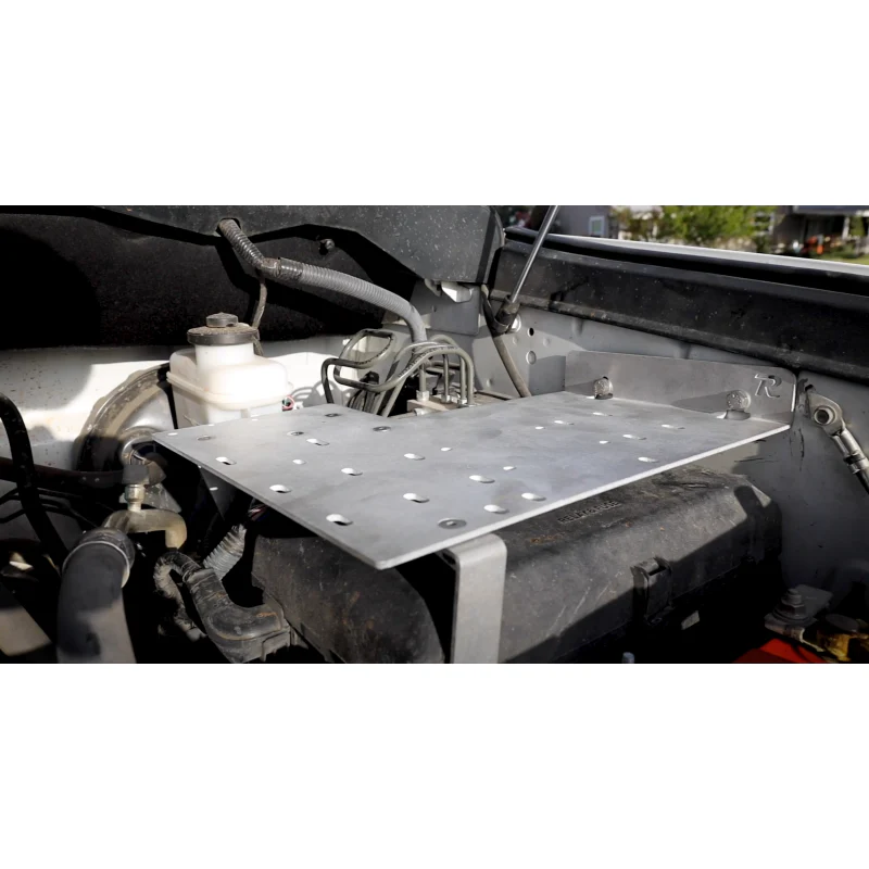 Rago Fabrication 2014-2021 3rd Gen Tundra Air Compressor Mount Model R1619TTUNARB - Image 2