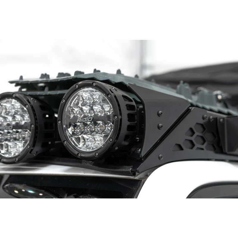 Rago Fabrication 2024+ Toyota Tacoma Roof Rack Rigid Industries Round Light Mount Model AC6706601NA - Image 11