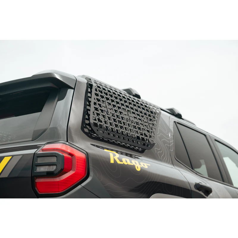 Rago Fabrication 2025+ Toyota 4Runner Exterior Molle Storage Panels for Factory Roof Rails - Passenger Side Model AC7109401NA - Image 6