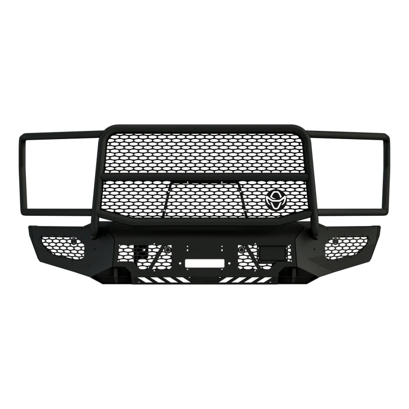 Ranch Hand Midnight Bumper W/ Grille Guard Works With Camera Model MFF24HBM1 - Image 2