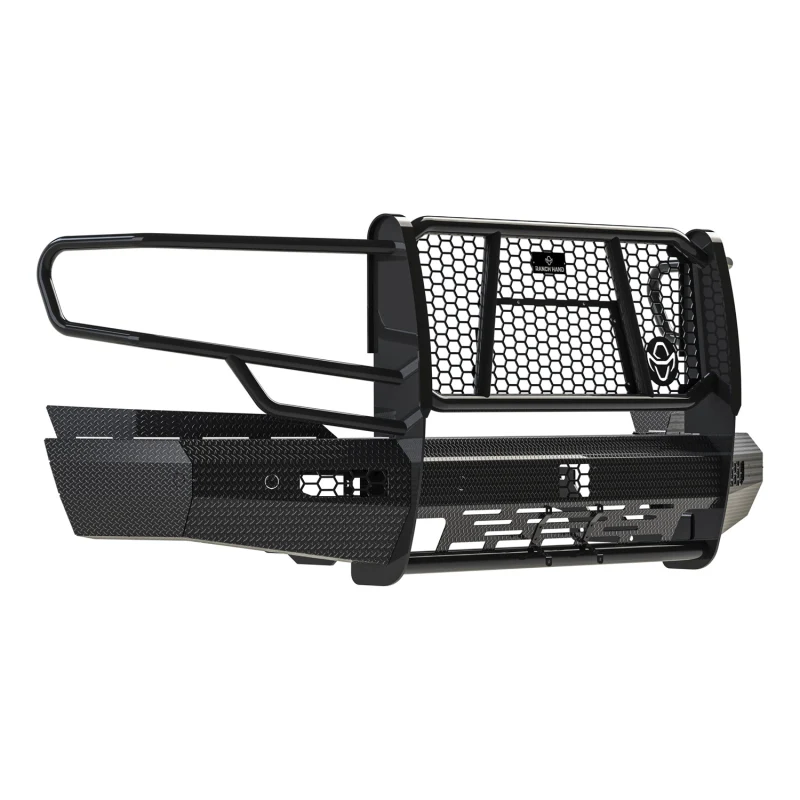 Ranch Hand Summit Bumper W/ Grille Guard Works With Camera Model FSD25HBL1