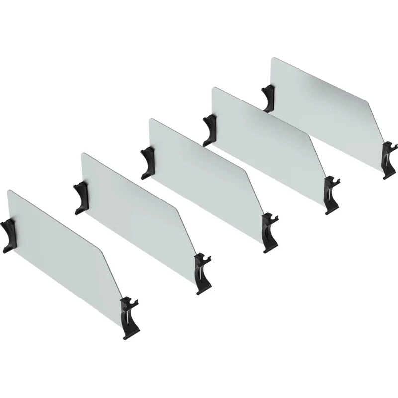 Ranger Design 14" Van Shelving Set of 5 High Dividers with Clips - 10 Bulk Pack Model 62-UDH14x10