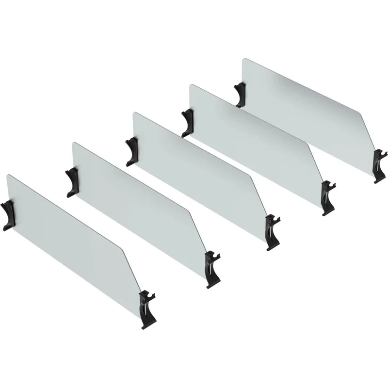 Ranger Design 18" Van Shelving Set of 5 High Dividers with Clips - 10 Bulk Pack Model 62-UDH18x10