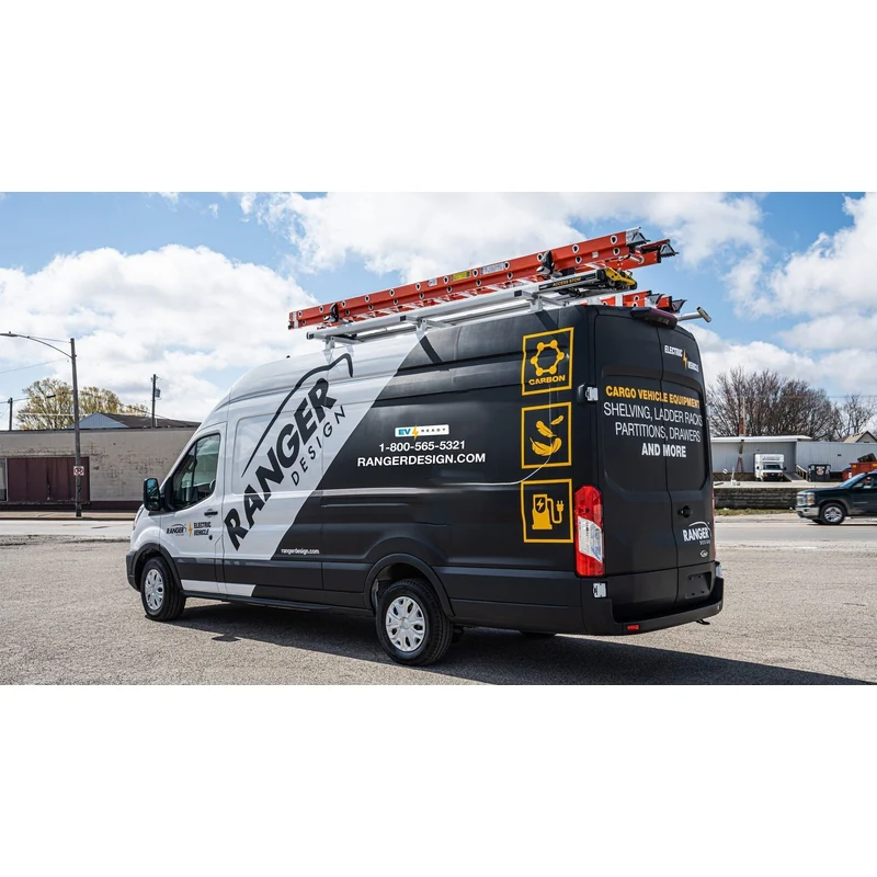 Ranger Design Access Stow Rack - Single - Ford Transit 148" Wheelbase Model 1920-FTL - Image 4