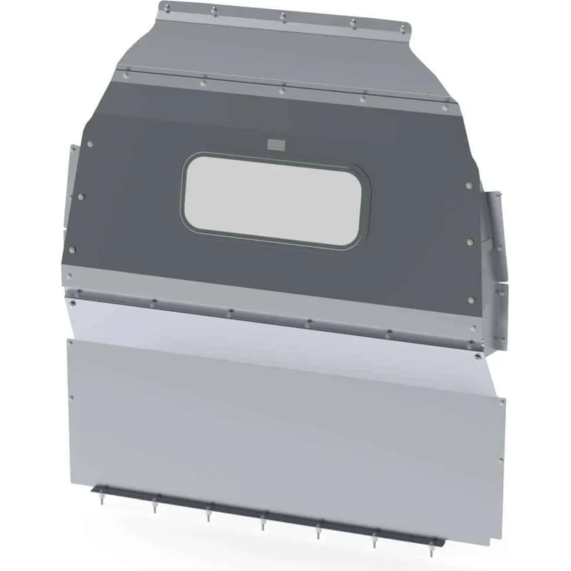 Ranger Design Aluminum Contoured Partition for Mercedes Sprinter High Roof 144" & 170" Wheelbase - Polycarbonate Window Model 3020-DH
