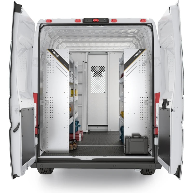 Ranger Design Aluminum Van Shelving Package for RAM ProMaster - 118" and 136" Wheelbase Model RPS-27 - Image 2
