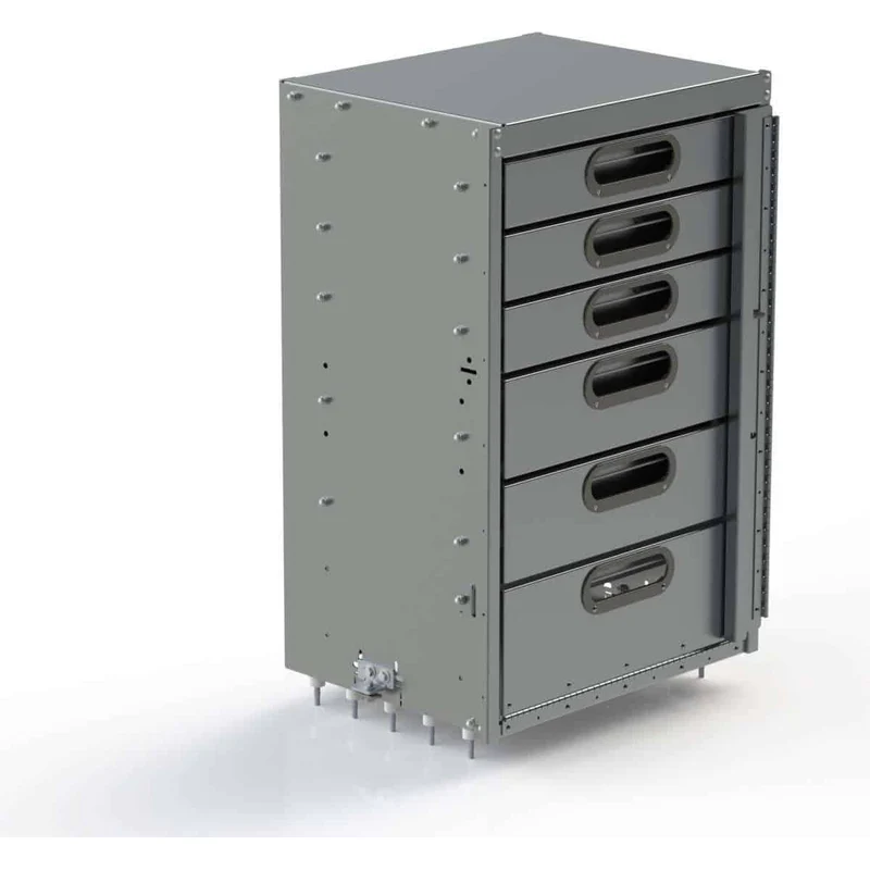 Ranger Design Cargo Van Storage Cabinet - 5 Drawer and 1 Door 18"x24"x36" Model 5060-5