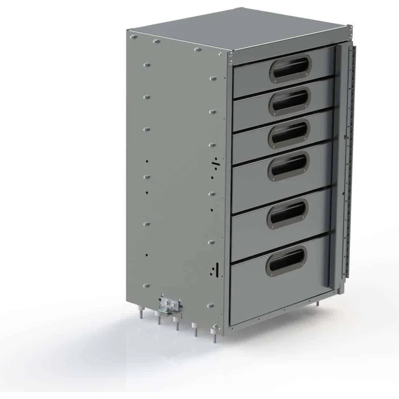 Ranger Design Cargo Van Storage Cabinet 6 Drawers 18"x24"x36" Model 5060-6