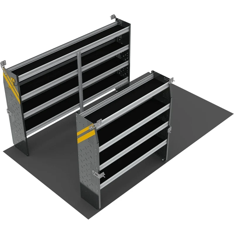 Ranger Design Contractor Van Shelving Package for 10' Box Truck - Enclosed Trailer Model BTS-10