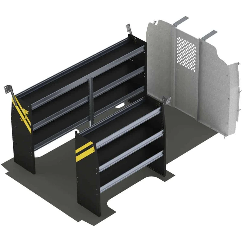 Ranger Design Contractor Van Shelving Package for Chevrolet Express 135" Wheelbase Model GSR-10