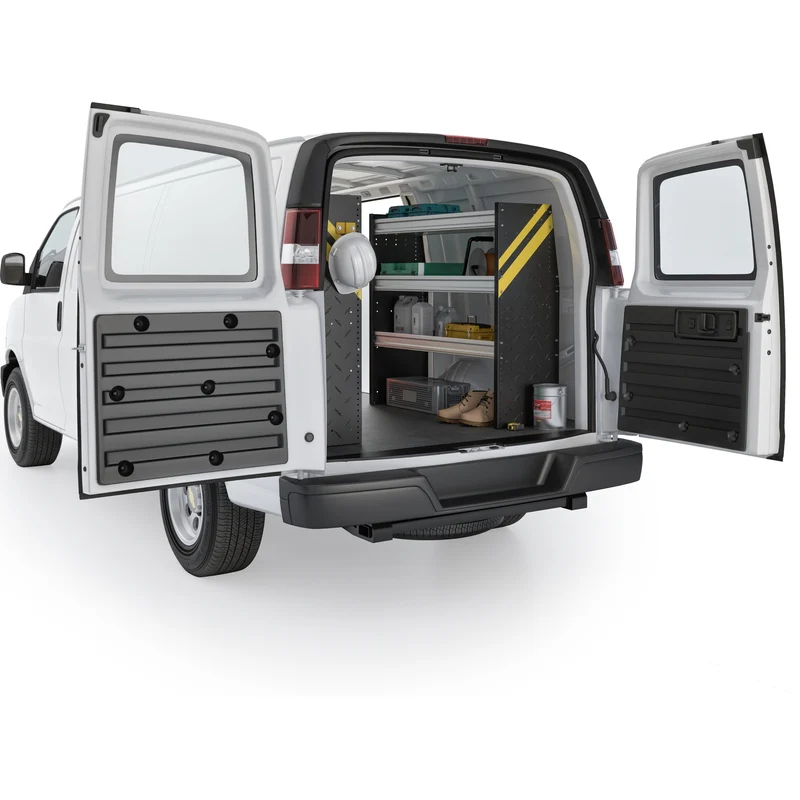 Ranger Design Contractor Van Shelving Package for Chevrolet Express 135" Wheelbase Model GSR-10 - Image 4