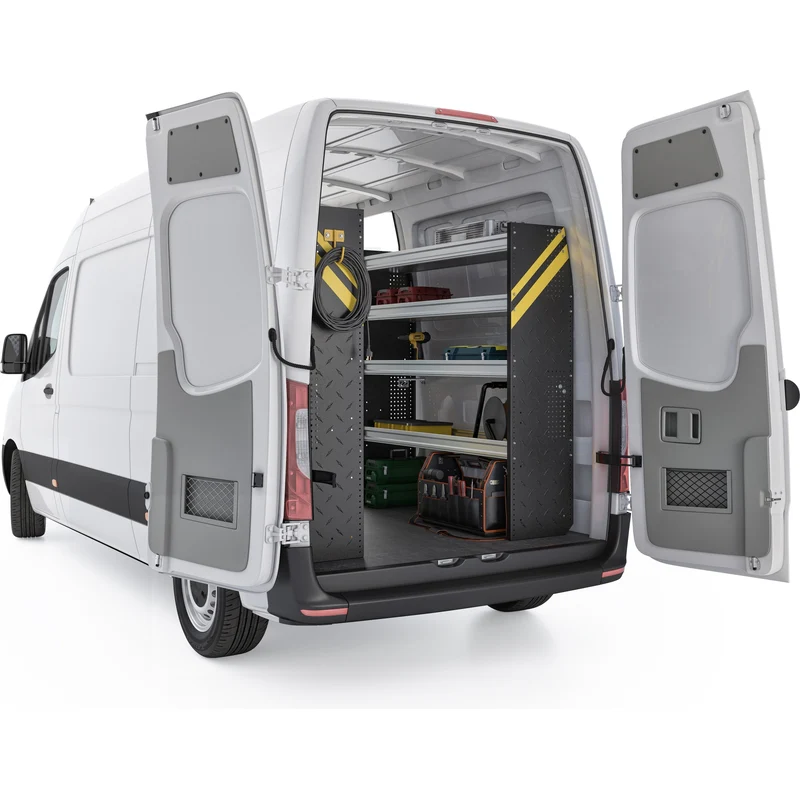 Ranger Design Contractor Van Shelving Package for Mercedes Sprinter 144" Wheelbase Model DHS-10 - Image 4