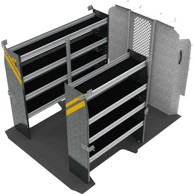 Ranger Design Contractor Van Shelving Package for RAM ProMaster - 118" and 136" Wheelbase Model RPS-10