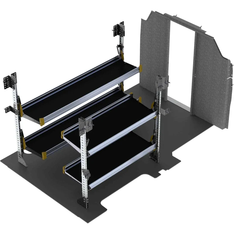 Ranger Design Delivery Van Shelving Package for Ford Transit Low Roof 130" & 148" Wheelbase Model FTL-19