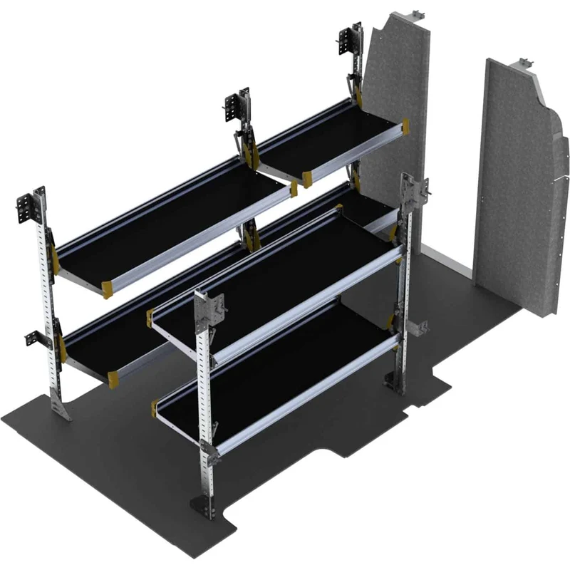 Ranger Design Delivery Van Shelving Package for Ford Transit Mid Roof 148" Wheelbase Model FTM-19