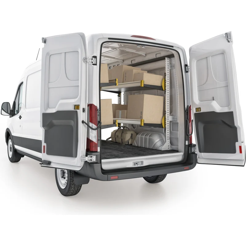 Ranger Design Delivery Van Shelving Package for Ford Transit Mid Roof 148" Wheelbase Model FTM-19 - Image 4